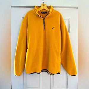 Mens P/O fleece w/snaps.